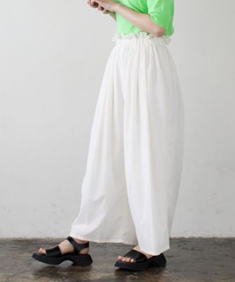 速乾ナイロンピンタッククロップドパンツ