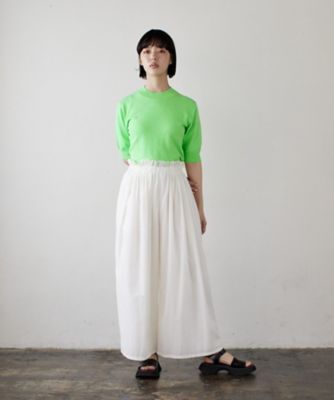 速乾ナイロンピンタッククロップドパンツ