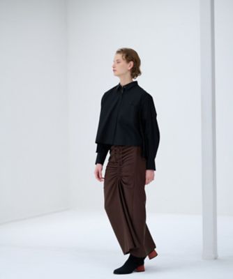 ドロストタイトスカート | LANVIN en Bleu (Women)/ランバン