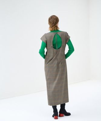 ＜LANVIN en Bleu (Women)＞オープンバックレディワンピース