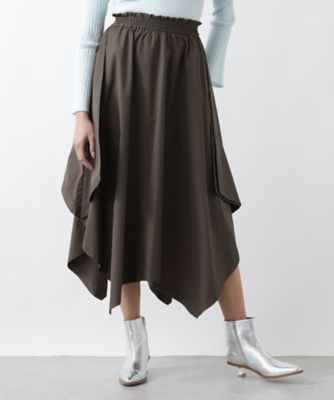 ＜LANVIN en Bleu (Women)＞スクエアヘムスカート