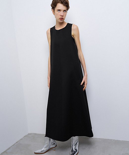 トリプルクロスジャンスカワンピース | LANVIN en Bleu (Women トリプルクロスジャンスカワンピース | LANVIN en Bleu (Women