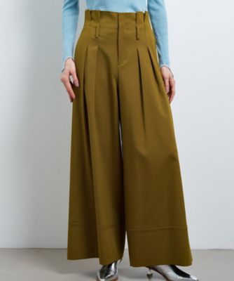 ハイウエストワイドパンツ