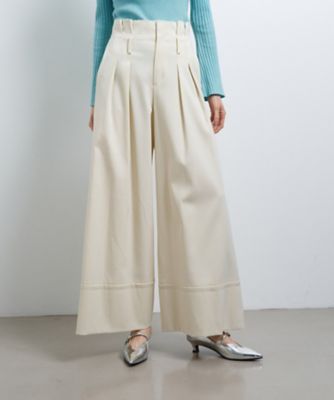 ハイウエストワイドパンツ