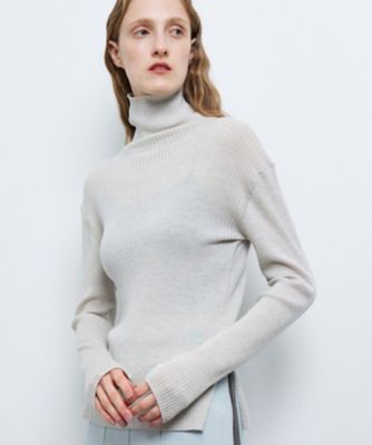 カラーポイントリブタートル | LANVIN en Bleu (Women)/ランバン