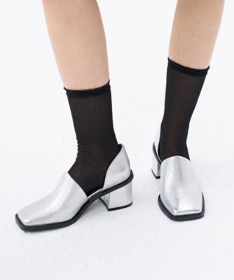 スクエアトゥサイドオープンパンプス | LANVIN en Bleu (Women