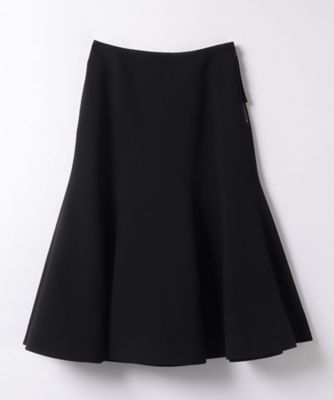 ドライダブルクロスペプラムフレアスカート | LANVIN en Bleu