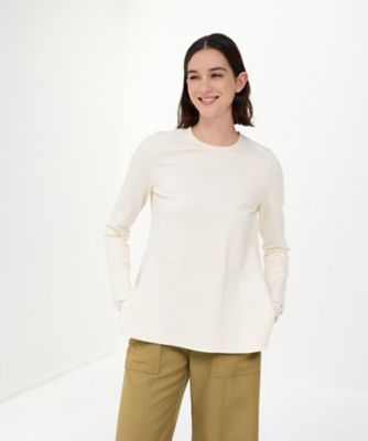＜LANVIN en Bleu (Women)＞ポンチペプラムカットソー