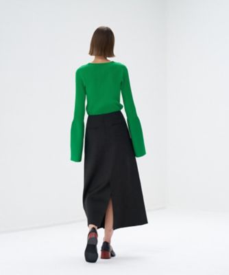 セミフレアスカート | LANVIN en Bleu (Women)/ランバン オン