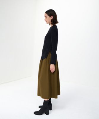 針抜きロングスリーブカットソー