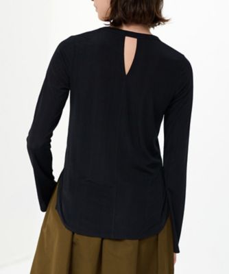 針抜きロングスリーブカットソー | LANVIN en Bleu (Women