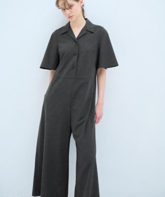 開襟オールインワン | LANVIN en Bleu (Women)/ランバン オン