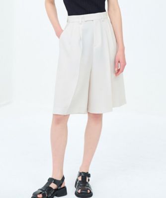 ＜LANVIN en Bleu (Women)＞【セットアップ対応商品】ベネシャンハーフパンツ