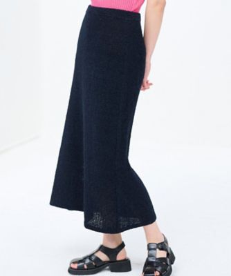 ＜LANVIN en Bleu (Women)＞ループヤーンニットスカート