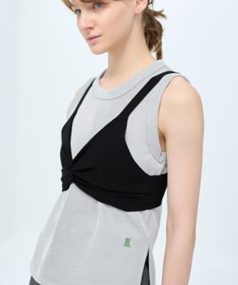 ＜LANVIN en Bleu (Women)＞ノットディティールニットビスチェ