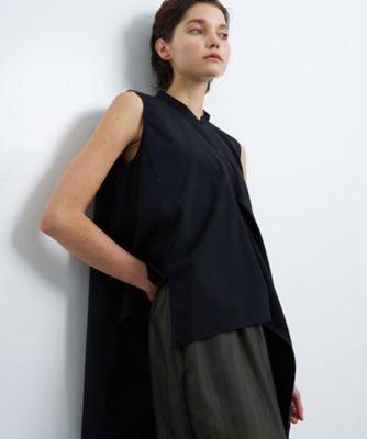 LANVIN en Bleu (Women)/ランバン オン ブルー アシンメヘムスキッパーブラウス