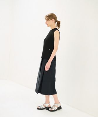LANVIN en Bleu / ランバン オン ブルー シアーリブニットタンク シアーリブニットタンク | LANVIN en Bleu (Women)/ランバン