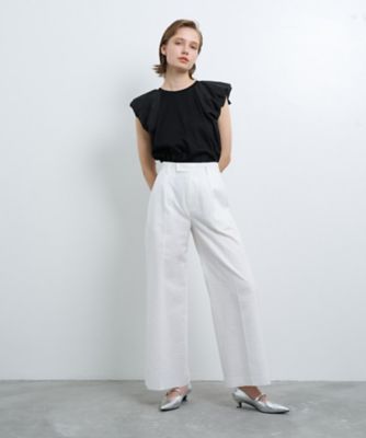 セットアップ対応商品】コットンリップルパンツ | LANVIN en