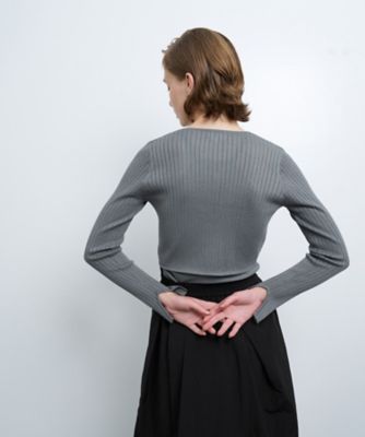 フロントリボンカーディガン | LANVIN en Bleu (Women)/ランバン オン