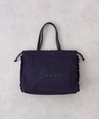 ナイロンドロストトートバッグ | LANVIN en Bleu (Women