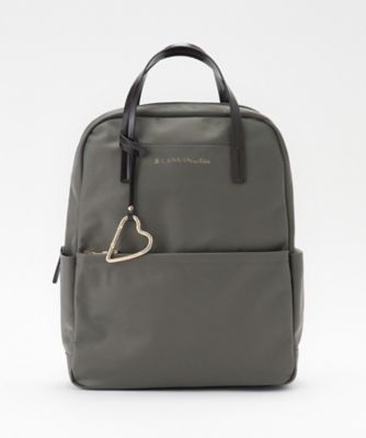 ＜LANVIN en Bleu (Women)＞マルク　ハートカラビナリュック　４８４２１０