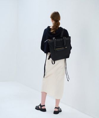 ポリエステルトート型リュック
