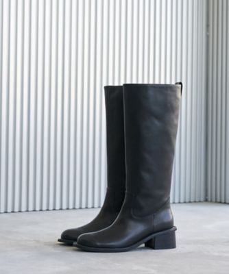 ＜LANVIN en Bleu (Women)＞レザーロングブーツ