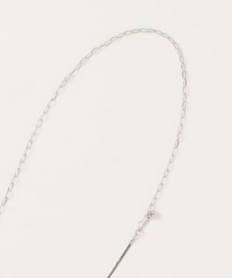 スティック淡水パールハートネックレス | LANVIN en Bleu (Women