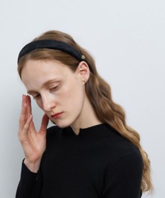 ＜LANVIN en Bleu (Women)＞フラワージャガードカチューシャ