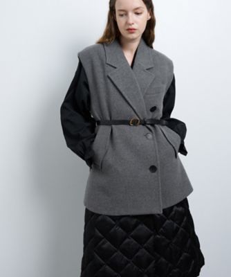バックルレザーベルト | LANVIN en Bleu (Women)/ランバン オン