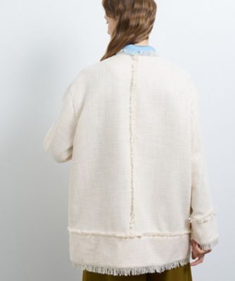 ファンシーツイードジャケット | LANVIN en Bleu (Women)/ランバン