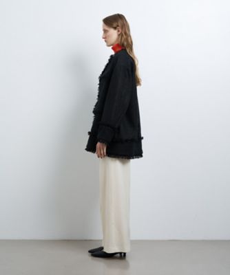 ファンシーツイードジャケット | LANVIN en Bleu (Women