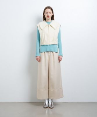 シャギーベストブルゾン | LANVIN en Bleu (Women)/ランバン