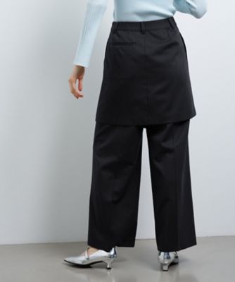 セール】 ストライプレイヤードパンツ （パンツ）｜LANVIN en