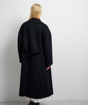 SUPER140 ウールリバーフレアコート | LANVIN en Bleu (Women