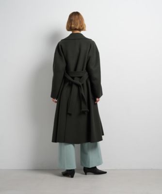 SUPER140 ウールリバーフレアコート | LANVIN en Bleu (Women