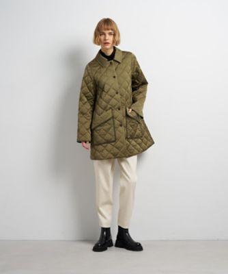 キルティングハーフコート | LANVIN en Bleu (Women)/ランバン