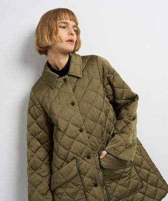 ＜LANVIN en Bleu (Women)＞キルティングハーフコート