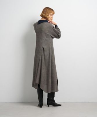 アシンメトリーコンビワンピース | LANVIN en Bleu (Women)/ランバン