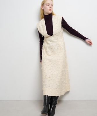 ＜LANVIN en Bleu (Women)＞ハンドカットジャカードワンピース