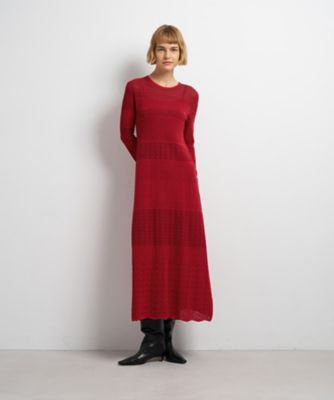 ニットレースワンピース | LANVIN en Bleu (Women)/ランバン オン