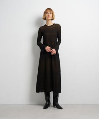 ニットレースワンピース | LANVIN en Bleu (Women)/ランバン オン
