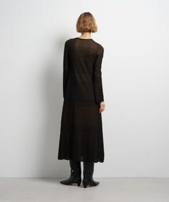 ニットレースワンピース | LANVIN en Bleu (Women)/ランバン オン