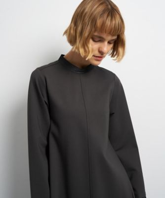 アシンメトリーヘムコンビワンピース | LANVIN en Bleu (Women
