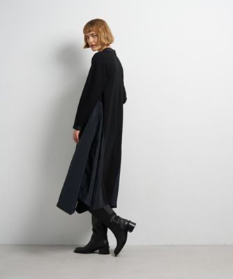 アシンメトリーヘムコンビワンピース | LANVIN en Bleu (Women