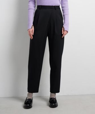 フロントタックテーパードパンツ | LANVIN en Bleu (Women)/ランバン