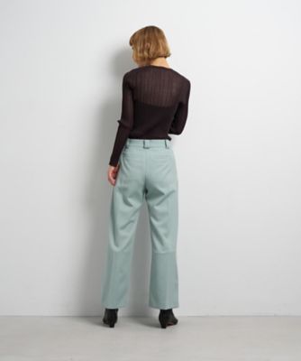 ランバンワイドパンツ☆新品 ダブルクロスワイドパンツ | LANVIN en Bleu (Women)/ランバン