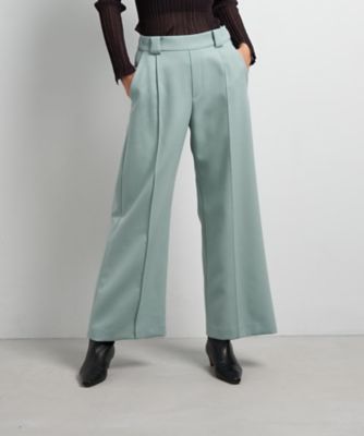 ＜H＞ダブルクロス ワイドパンツ H BEAUTY&YOUTH UNITED ARROWS（エイチビューティーアンドユース