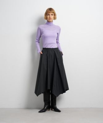 アシンメトリーヘムスカート | LANVIN en Bleu (Women)/ランバン オン