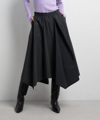 ＜LANVIN en Bleu (Women)＞アシンメトリーヘムスカート